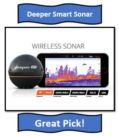 Deeper Smart Sonar - on best portable hand held fish finders list