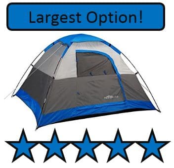 GigaTent Paramount 7' x 6' Camping Dome Tent - best kids outdoor camping tents