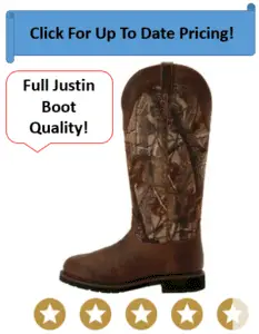 Justin work boots