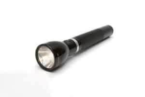 police flashlight 