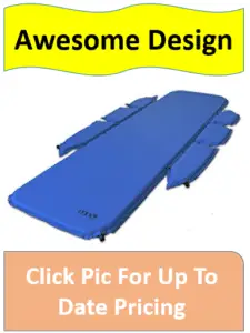 blue hammock mattress pad