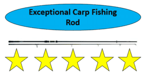 Carp fishing rod