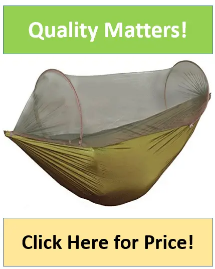 camping hammock with mosquito net