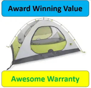 gray green display tent
