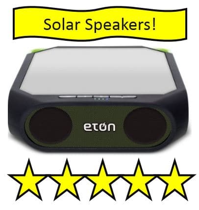 solar bluetooth speakers