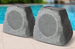 solar rock speakers