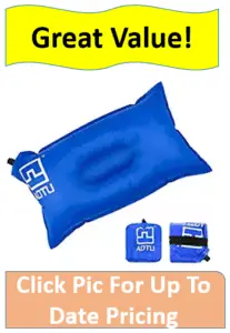 blue air camp pillow