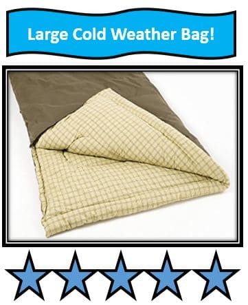 Coleman Big Game -5 Degree Big and Tall Sleeping Bag