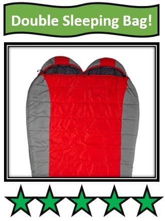 Teton Sports Tracker +5 Double-Wide Sleeping Bag