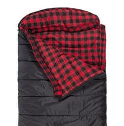 Large sleeping bag for tall people