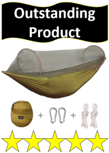 outdoor hammock mosquito net gear
