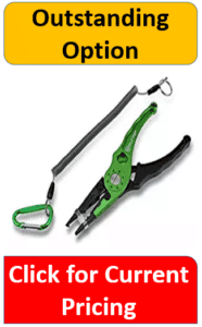 green and black pliers
