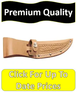 premium leather knife sheath