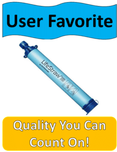 blue life straw water filter