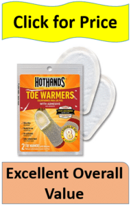 HotHands toe warmers