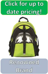 lime green ski boot bag