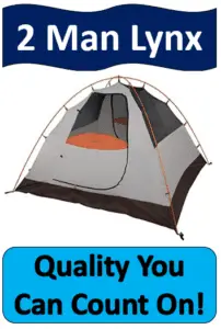 gray 2 person tent