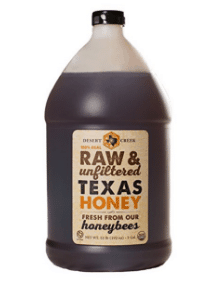 Gallon raw honey