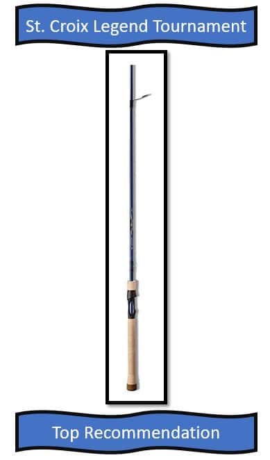 St. Croix Legend Tournament Walleye Rod - the Best walleye fishing rods!