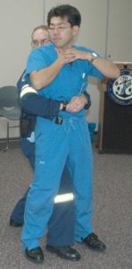 Heimlich maneuver shown