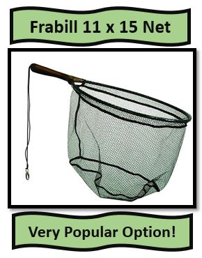 The Frabill 11 x 15 Net - very popular trout net