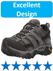 gray hiking shoes