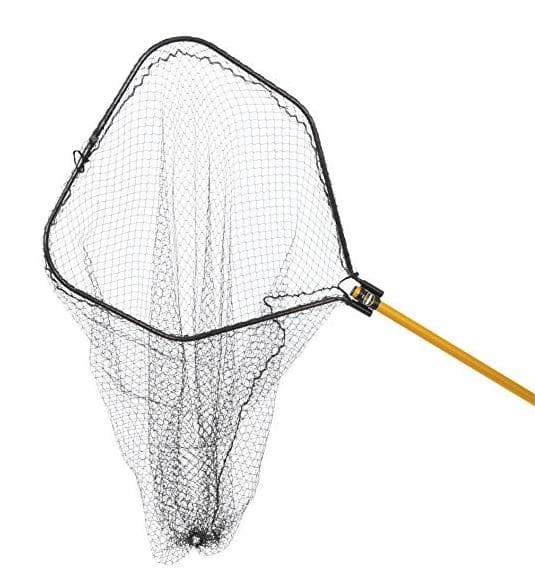 yellow handled Frabill fishing net