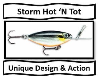 Storm hot 'N Tot Walleye Fishing Lures