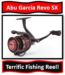 The Abu Garcia Revo SX Fishing Reel