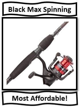 Black Max Spinning Combo from Abu Garcia