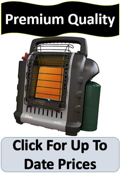 Ice fishing space heater