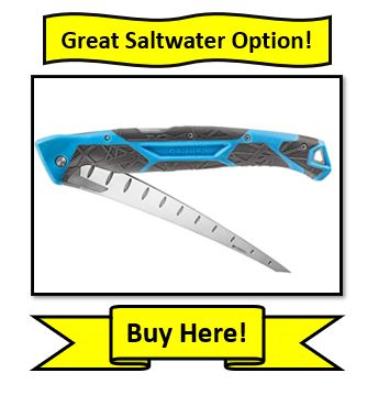 The Gerber Controller Folding Fillet Knife - the best saltwater fishing folding fillet knife