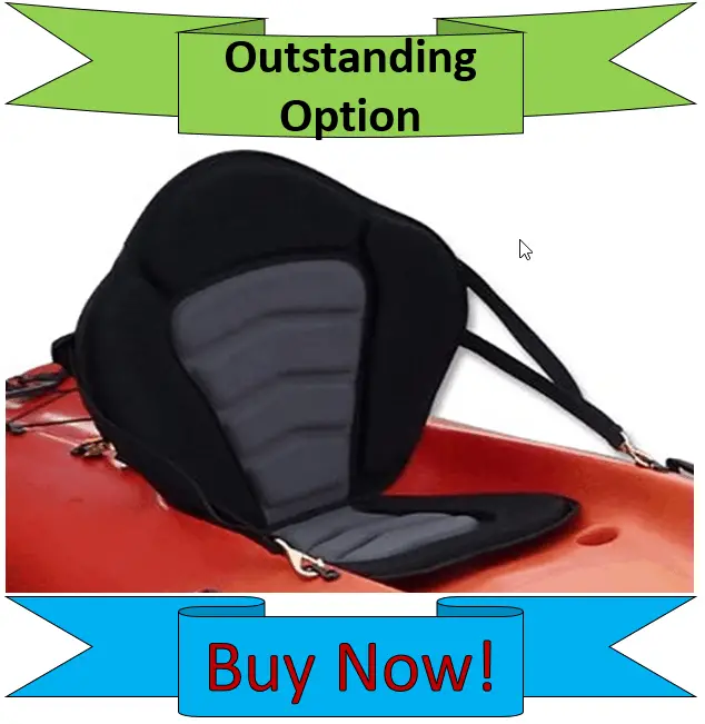 Pactrade Marine Adjustable Padded Deluxe Kayak Seat